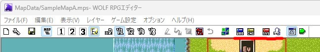 データベースの場所